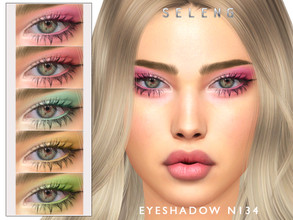 Sims 4 — Eyeshadow N134 by Seleng — The eyeshadow has 19 colours and HQ compatible. Allowed for teen, young adult, adult