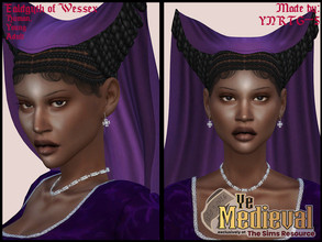 Sims 4 — Ye Medieval - Ealdgyth of Wessex by YNRTG-S — All the info about the sim is in the previews. Please don't forget