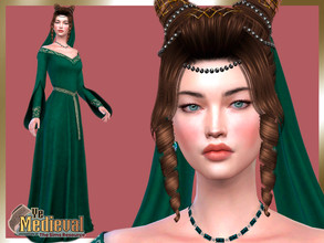 Sims 4 — Ye Medieval - Matilde Gherardini by DarkWave14 — Download all CC's listed in the Required Tab to have the sim