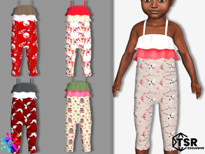 Sims 4 — Toddler Playsuit - Needs EP Seasons by Pelineldis — Cute playsuits with chinese patterns.