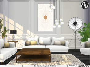 Sims 4 — Emporia Living Room by ArtVitalex — Living Room Collection | All rights reserved | Belong to 2023 ArtVitalex@TSR