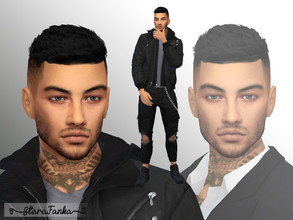 Sims 4 — Jared Redmond by starafanka — DOWNLOAD EVERYTHING IF YOU WANT THE SIM TO BE THE SAME AS IN THE PICTURES NO