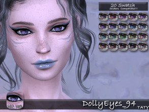 Sims 4 — DollyEyes_94_CL by tatygagg — New Fantasy Eyes for your sims. - Female, Male - Human, Alien - Toddler to Elder -