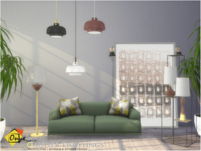 Sims 3 — Gautier Lightings by Onyxium — Onyxium@TSR Design Workshop Lighting Collection | Belong To The 2022 Year