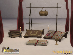 Sims 4 — Ye Medieval - Margaery Bedroom Decor Items by sim_man123 — A collection of decorative items to add an extra bit