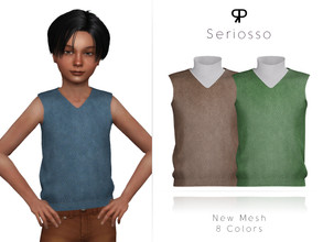 Sims 4 — Seriosso by Praft — Praft - Seriosso - 8 Colors - New Mesh (All LODs) - All Texture Maps - HQ Compatible -
