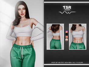 Sims 4 — SPORT SET-306 (TOP) BD879 by busra-tr — 10 colors Adult-Elder-Teen-Young Adult For Female Custom thumbnail