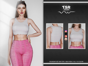 Sims 4 — BOUNDARY SET-309 (TOP) BD885 by busra-tr — 10 colors Adult-Elder-Teen-Young Adult For Female Custom thumbnail