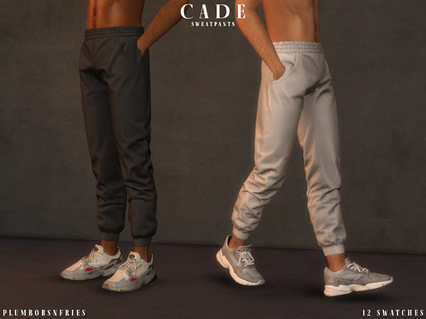 Sims 4 — CADE | sweatpants by ali1 — Sweatpants for Men New Mesh HQ Texture Male | Teen - Elders Hot and Cold Weather