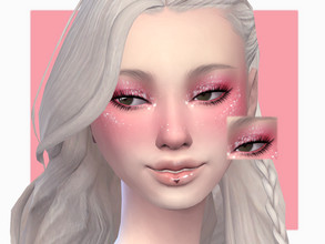 Sims 4 — Heart Sparklez Eyeshadow by Sagittariah — base game compatible 7 swatches properly tagged enabled for all