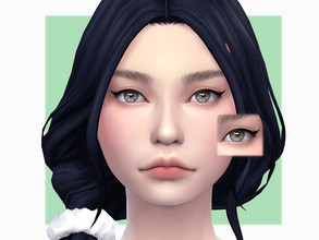 Sims 4 — Lysandra Eyeliner by Sagittariah — base game compatible 4 swatches properly tagged enabled for all occults