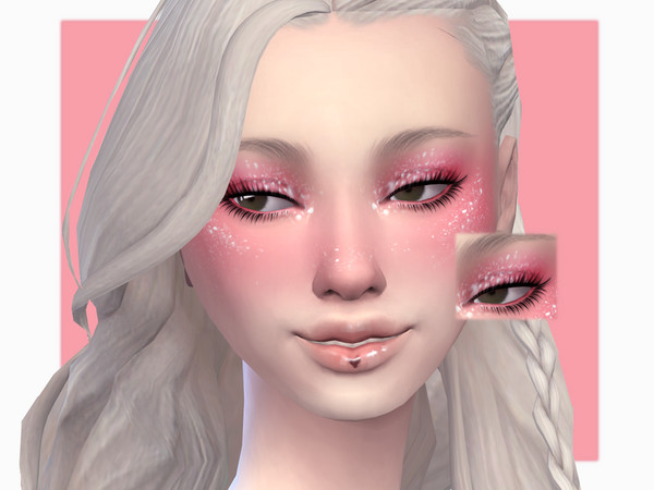Sims 4 — Heart Sparklez Eyeshadow by Sagittariah — base game compatible 7 swatches properly tagged enabled for all
