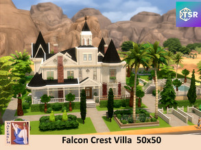 Sims 4 — ws Channing Villa - No CC by watersim44 — Welcome to this Falcon Crest Villa - No CC Entrance, Living with