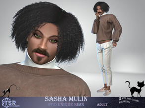 Sims 4 — Sasha Mulin by Merit_Selket — Sasha is a happy guy, even happier when he can play a prank on somebody Sasha