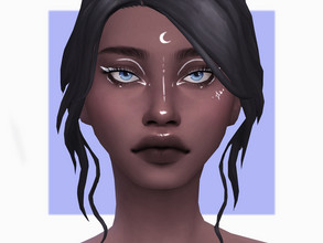 Sims 4 — Lunar Princess Highlighter by Sagittariah — base game compatible 3 swatches properly tagged enabled for all