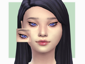 Sims 4 — Meng Eyeliner by Sagittariah — base game compatible 1 swatch properly tagged enabled for all occults (except for