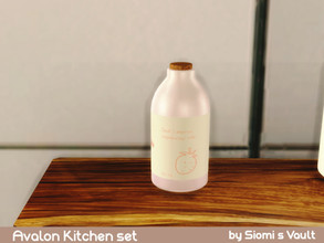 Sims 4 — Avalon III Bottle #02 by siomisvault —  The second Bottle for this set, again is one of the products of my