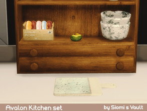Sims 4 — Avalon III Cutting Board by siomisvault — A cutting board for your kitchen.I hope you like it! Thank you so much