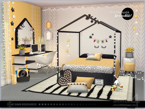 Sims 4 — Daydreamer by SIMcredible! — Bringing back to your sim kids the Daydreamer bedroom for kids and teens. Fully