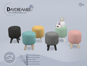 Sims 4 — Daydreamer end table small by SIMcredible! — by SIMcredibledesigns.com available exclusively at TheSimsResource