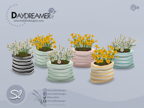 Sims 4 — Daydreamer flowers bag by SIMcredible! — by SIMcredibledesigns.com available exclusively at TheSimsResource 5
