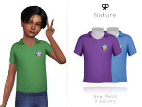 Sims 4 — Nature by Praft — Praft - Nature - 8 Colors - New Mesh (All LODs) - All Texture Maps - HQ Compatible - Custom
