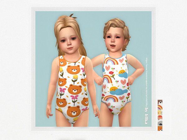 Sims 4 — Anouk Toddler Bodysuit by lillka — This file has been updated. PLEASE RE-DOWNLOAD You will find it in the bottom
