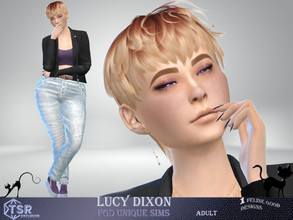 Sims 4 — Lucy Dixon by Merit_Selket — Lucy is a proud mother and loves her family Lucy Dixon Adult Super parent romantic