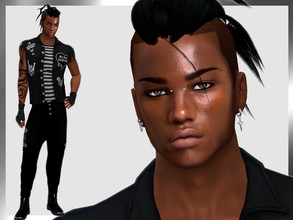 Sims 4 — River Moore by DarkWave14 — Download all CC's listed in the Required Tab to have the sim like in the pictures.