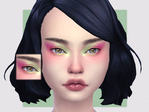 Sims 4 — Spring Fairy Eyeshadow by Sagittariah — base game compatible 5 swatches properly tagged enabled for all occults