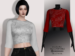 Sims 4 — Costume No.55  by _ironik_ — _ironik_ Costume No.55 -8 Colors -HQ Compatible -New Mesh (All LODs) -All Texture