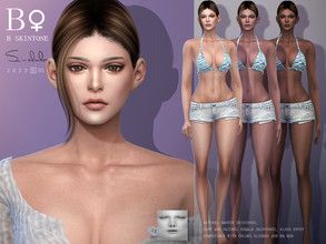 Sims 4 — Naturel overlay women skintone by S-CLUB by S-Club — Naturel overlay women skintone, HQ compatible, hope you