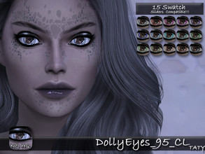 Sims 4 — DollyEyes_95_CL by tatygagg — New Fantasy Eyes for your sims. - Female, Male - Human, Alien - Toddler to Elder -