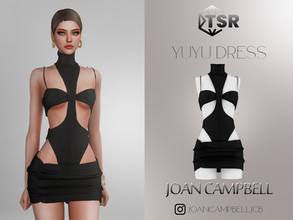 Sims 4 — Yuyu Dress by Joan_Campbell_Beauty_ — 8 swatches Custom thumbnail Original mesh 