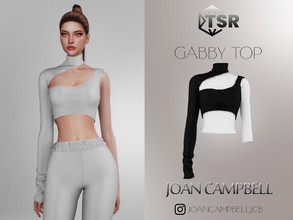 Sims 4 — Gabby Top by Joan_Campbell_Beauty_ — 9 swatches Custom thumbnail Original mesh 