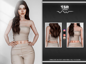 Sims 4 — CRINKLE SET-314 (TOP) BD895 by busra-tr — 10 colors Adult-Elder-Teen-Young Adult For Female Custom thumbnail