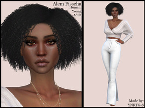 Sims 4 — Alem Fisseha by YNRTG-S — All the info about the sim is in the previews. Please don't forget to check the