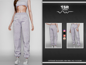 Sims 4 — COTTON SET-316 (JOGGER) BD902 by busra-tr — 10 colors Adult-Elder-Teen-Young Adult For Female Custom thumbnail