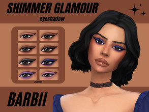 Sims 4 — Shimmer_Glamour_Eyeshadow by barbii_ — - Female/Male - Teen to elder - Base Game Compatible - 21 colours -
