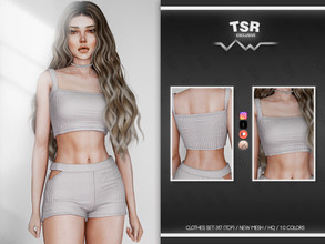 Sims 4 — CLOTHES SET-317 (TOP) BD903 by busra-tr — 10 colors Adult-Elder-Teen-Young Adult For Female Custom thumbnail