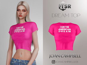 Sims 4 — Dream Top by Joan_Campbell_Beauty_ — 7 swatches Custom thumbnail Original mesh