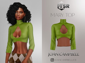 Sims 4 — Mary Top by Joan_Campbell_Beauty_ — 14 swatches Custom thumbnail Original mesh