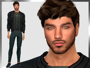 Sims 4 — Davide Barbieri by DarkWave14 — Download all CC's listed in the Required Tab to have the sim like in the