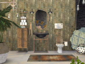 Sims 3 — Steampunked | Belinda Bathroom by ArtVitalex — Bathroom Collection | All rights reserved | Belong to 2023
