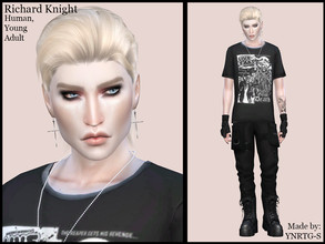 Sims 4 — Richard Knight by YNRTG-S — All the info about the sim is in the previews. Please don't forget to check the