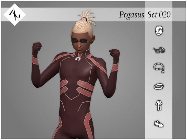 Sims 4 — Pegasus - Set020 by AleNikSimmer — THIS IS THE FULL SET. -TOU-: DON'T reupload my items as yours. DON'T reupload
