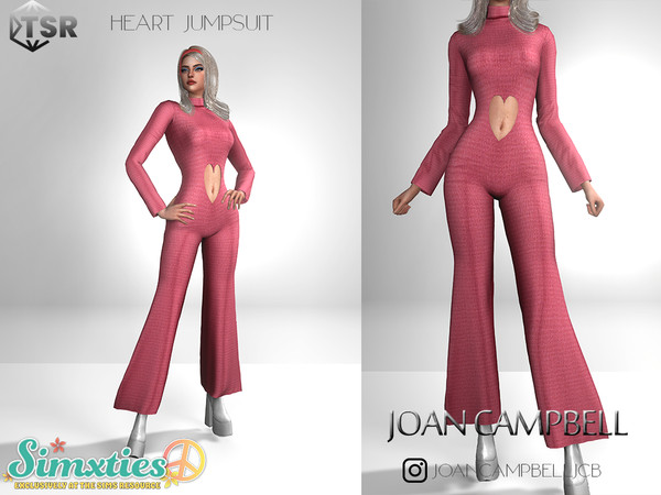 Sims 4 — Simxties - Heart Jumpsuit by Joan_Campbell_Beauty_ — 7 swatches Custom thumbnail Original mesh