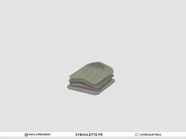Sims 4 — Nothingtowear - Clothes pile V1 by Syboubou — This is a clothes pile available in many color swatches.