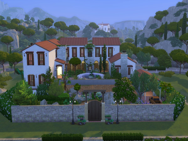 Sims 4 — MM Medi Home 002 by Merin_Martini — My Sims 4 lots some are inspired by real house that i got randomly from the