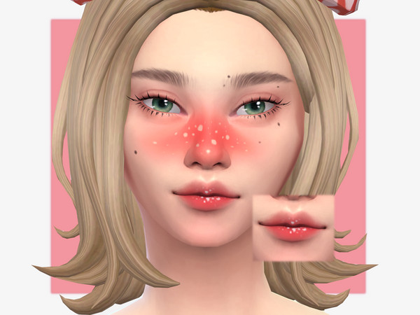Sims 4 — Amanita Lipstick by Sagittariah — base game compatible 8 swatches properly tagged enabled for all occults